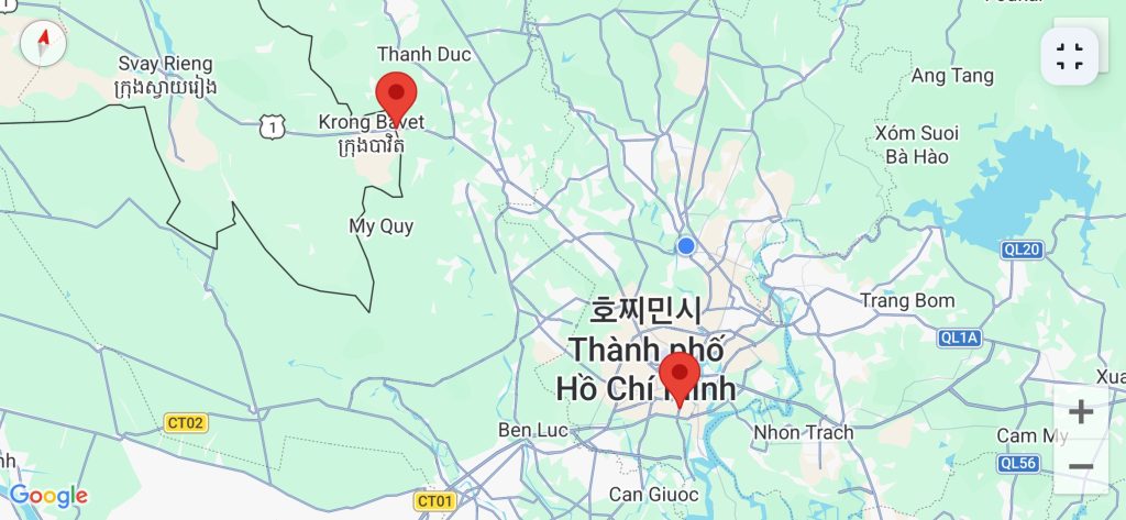 visa365 moc bai map